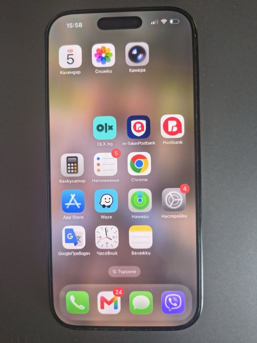Iphone 16 PRO гаранция до декември 2027 г128 GB