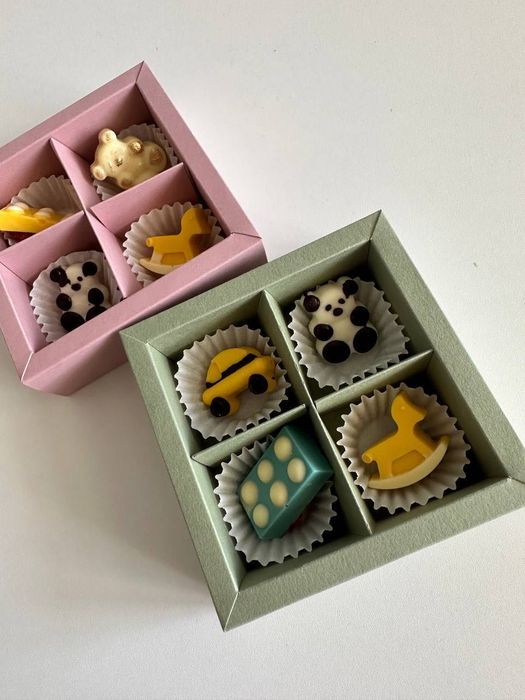 Бонбоньерки тойбастар шоколад