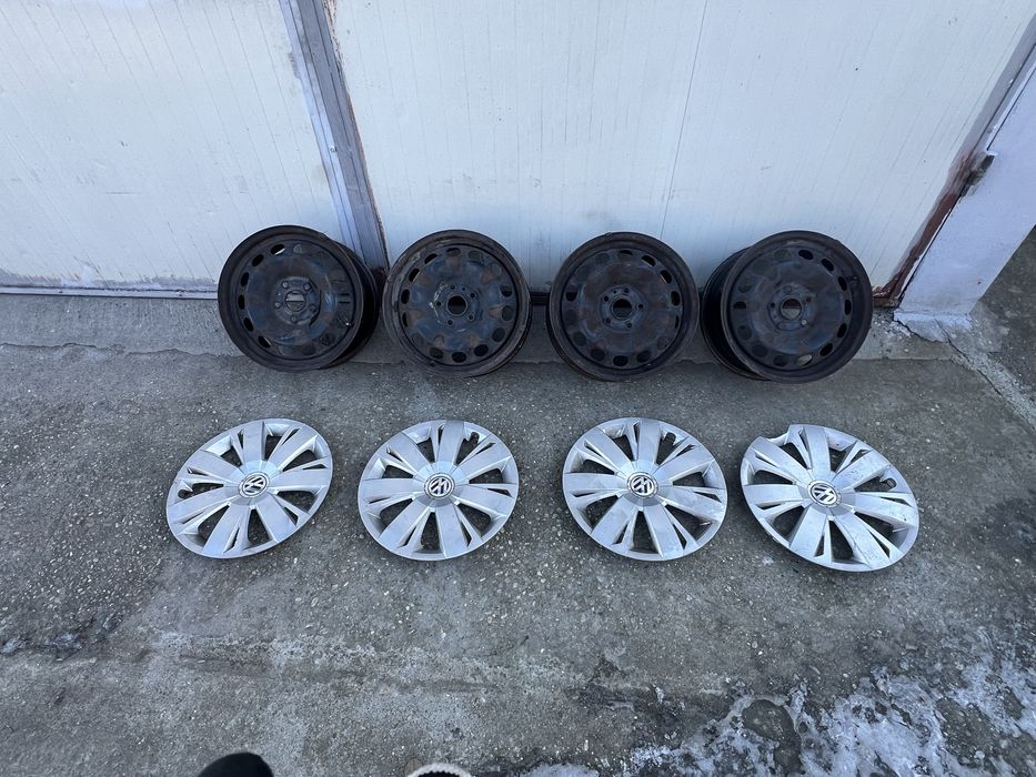 Set Jante 16 Tabla 5x112 ET50 Audi VW Skoda Seat 6J 1KO 601 027 AK