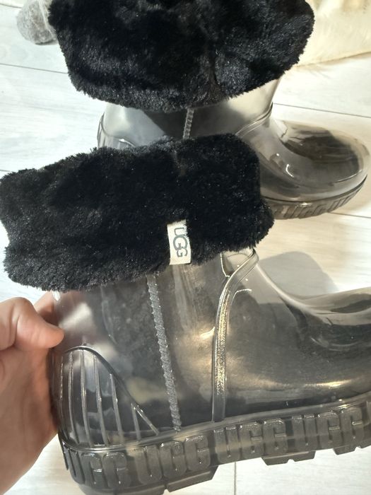 Оригинални гумени боти с чорапи на UGG