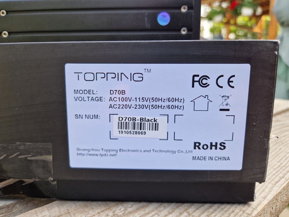Convertor digital/analog ( DAC ) Topping D70