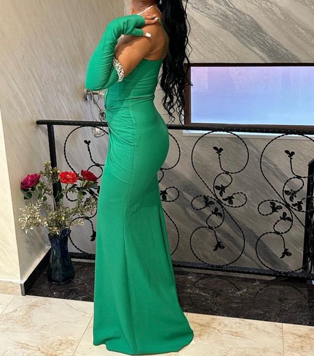 Rochie de seară verde