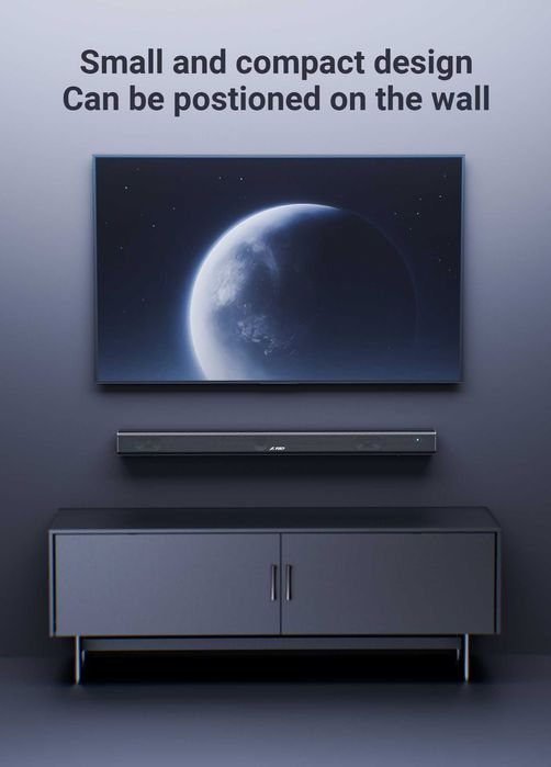 F&D HT-200 саундбар в формате 2.0 с Bluetoth/AUX/USB/Оптика/HDMI (ARC)