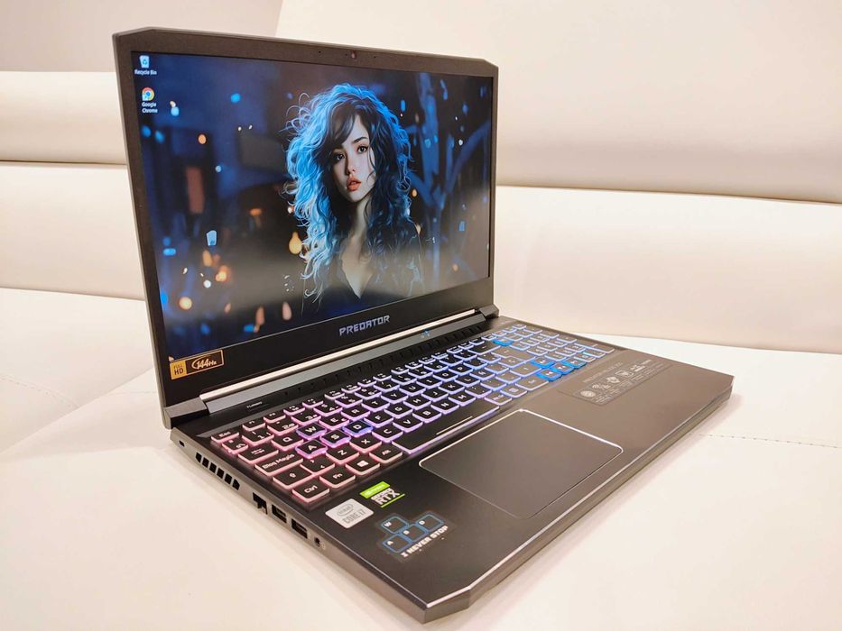 Laptop gaming acer Predator 16" intel core i7-10750H ,video 8 GB RTX