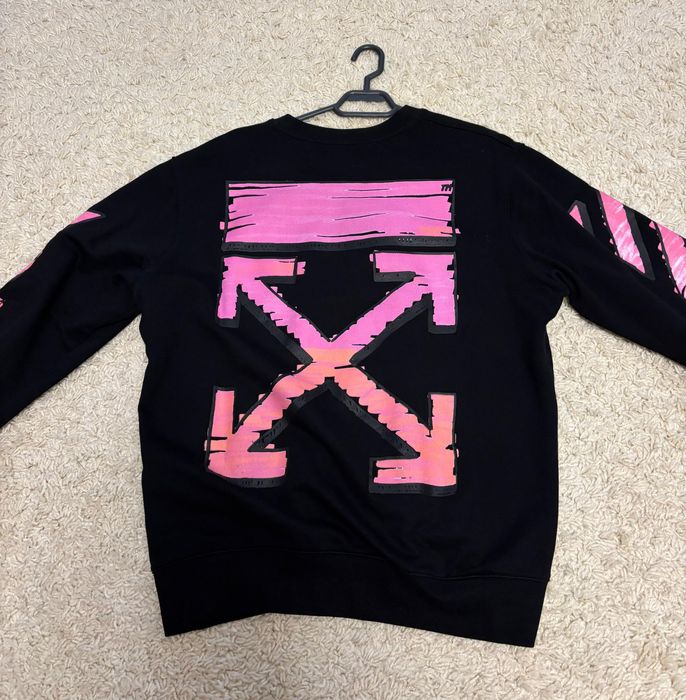 Off-White Marker Slim Sweater 'Black'