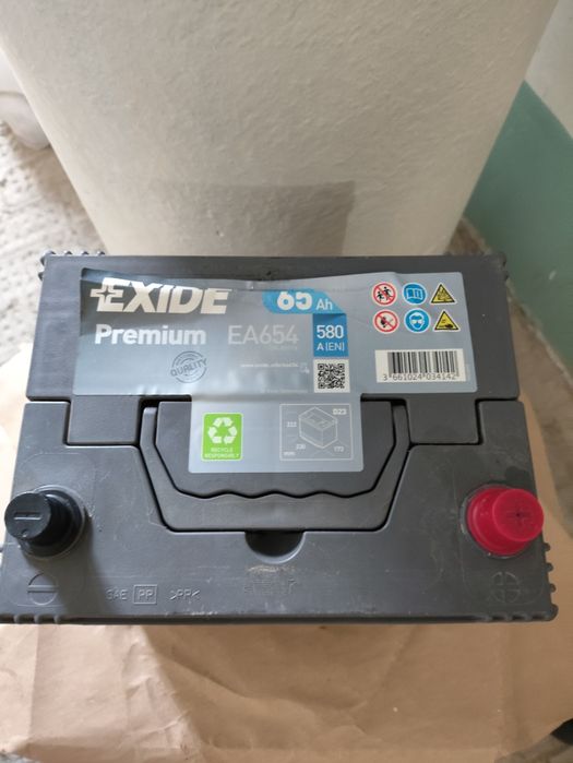АКБ 65Ah EXIDE Premium EA654 б/у