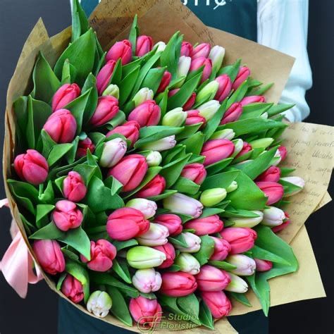 тюльпаны на 8 марта