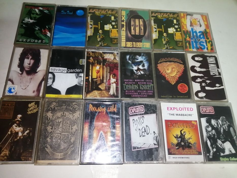 Касети с Рок и метъл изпълнители