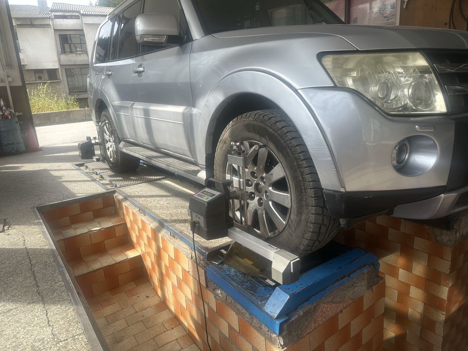 Стенд за  регулиране на геометрия сходимост на автомобили