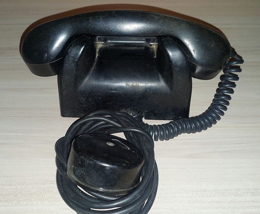 Стар бакелитов текефон NORFERN W 63a с шайба DDR