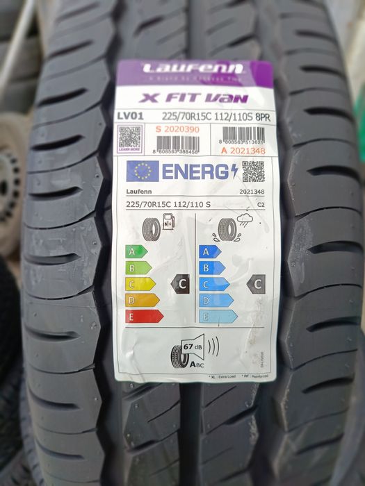 НОВИ БУСОВИ ЛЕТНИ -15цола -225/70-1бр.-205лв."LAUFENN"-с монтаж и бала