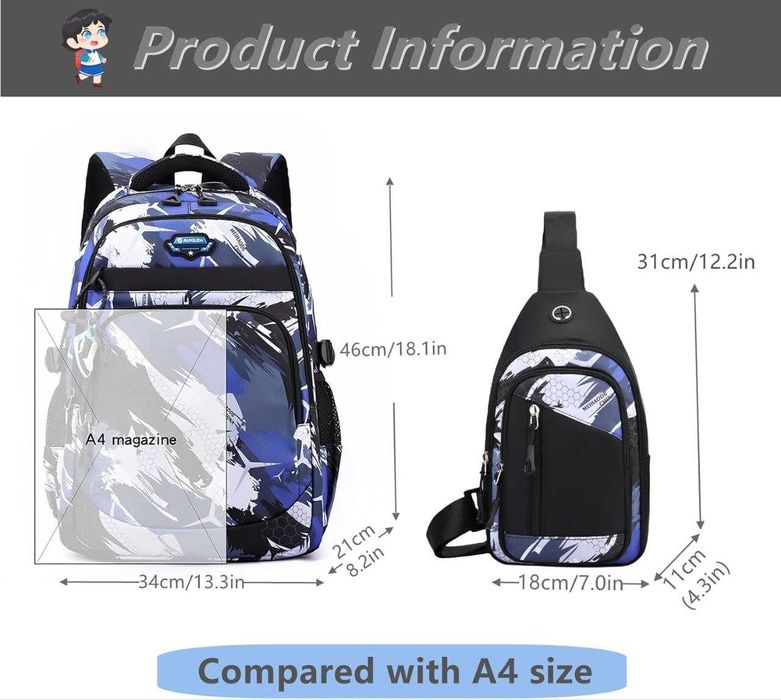 Рюкзак школьный для мальчика