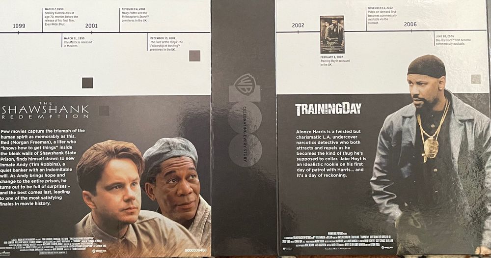 Colecție Blu Ray 4K Warner Bros 100 Years
