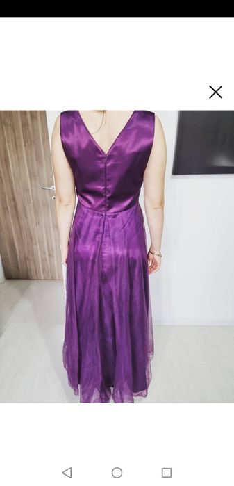 Rochie lunga eleganta tulle