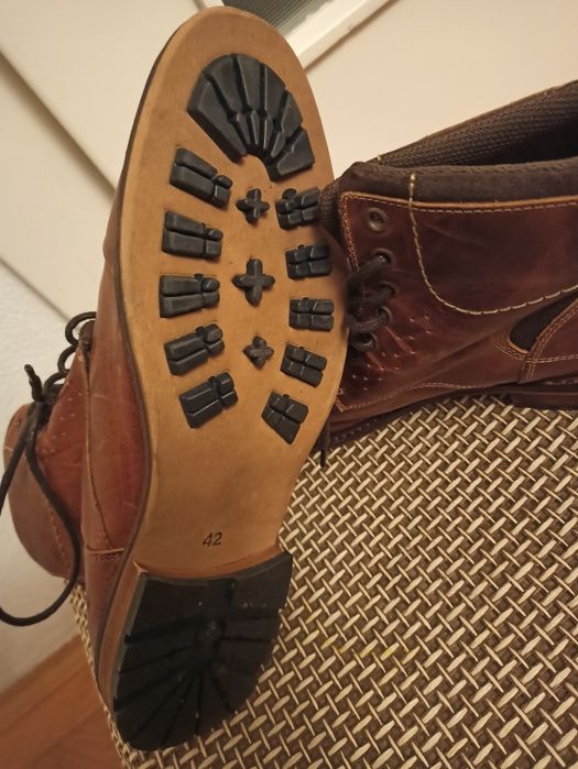 Pantofi incaltaminte ghete barbati Zign elegant piele 42