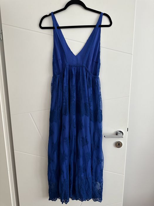 Лятна рокля синя