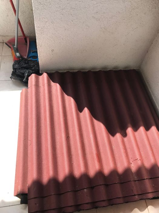 червена  Ондулин Стандарт+ дерев. доски