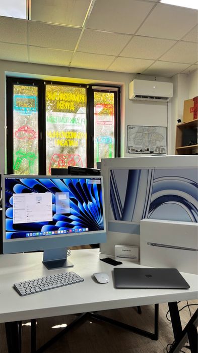 iMac М3 2023 года, Полная комплектация+Magic Mouse
