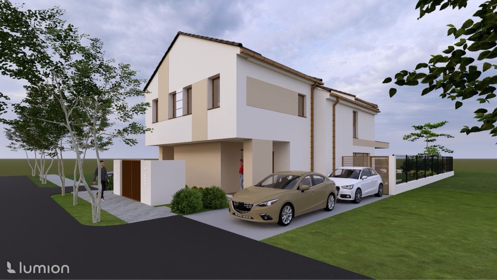 De vanzare  jumatate duplex