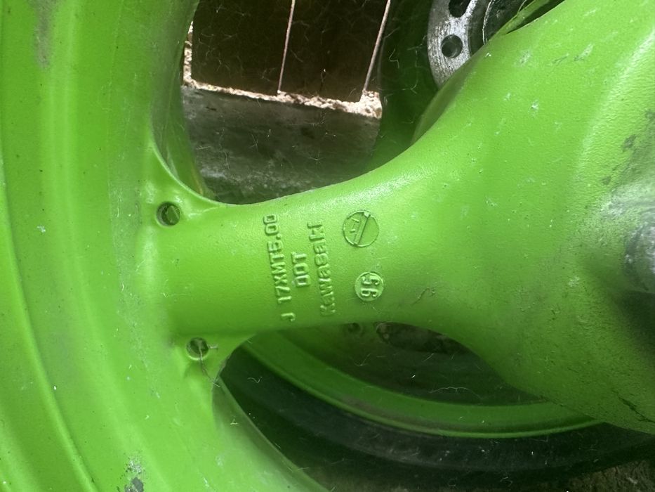 Jante Kawasaki 17 inch față spate Michelin Pilot 160/60ZR17