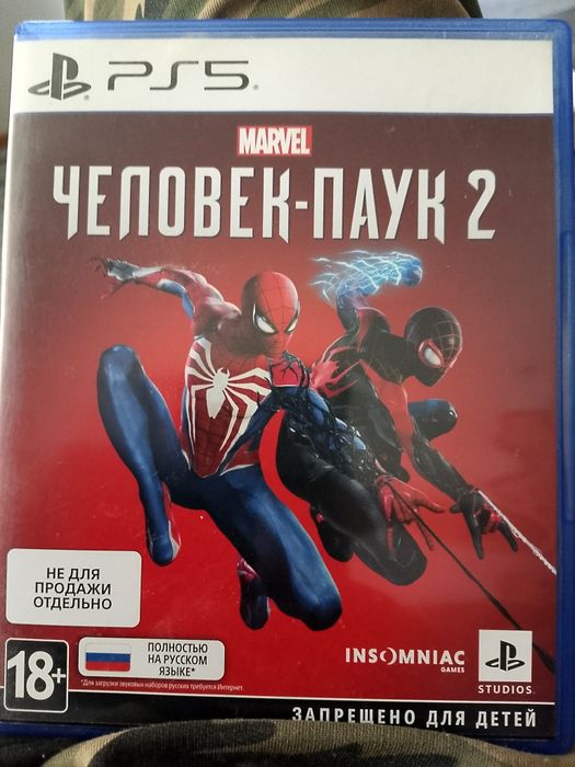 Игра для PS 5 человек паук 2