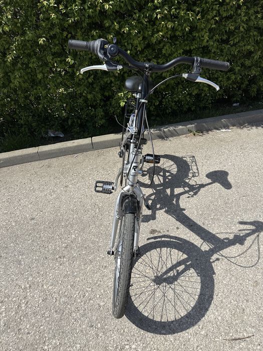 Bicicletă pliabilă Gri