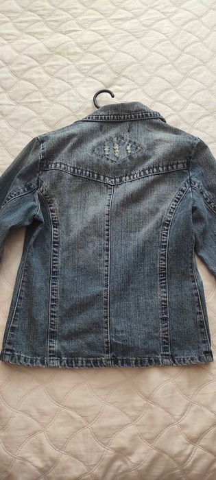 Дамско дънково яке