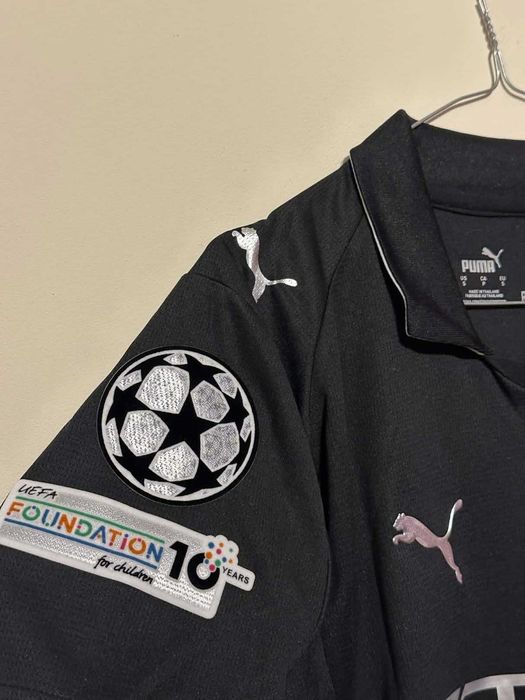 Тениска на Manchester City с Haaland и баджове на Шампионска Лига!