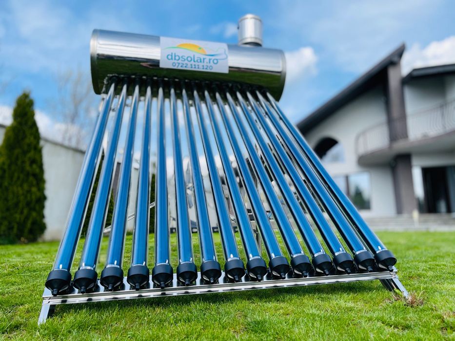 PANOU Solar PRESURIZAT 150L Heat PIPE Panouri Solare Bolier INOX Nou‼️