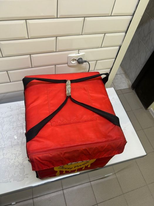 Термосумка красная