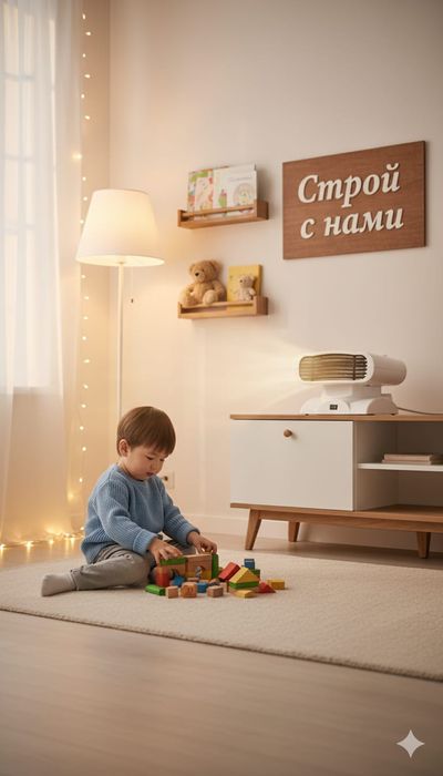 Обогреватель для дома и помещений , Тепловентилятор