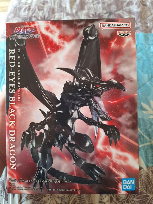 Yu Gi Oh! Red Eyes Black Dragon Фигурка!