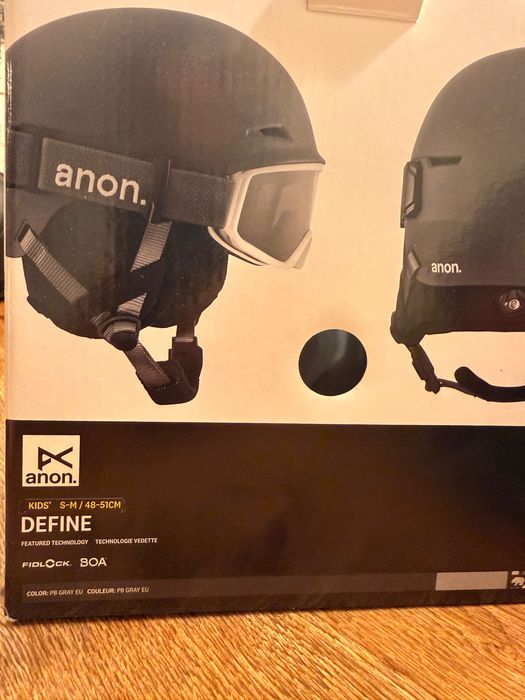 Casca ski/snowboard Anon cu ochelari copii