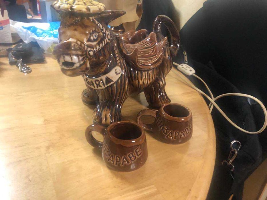 порцеланов сервиз за греяна ракия