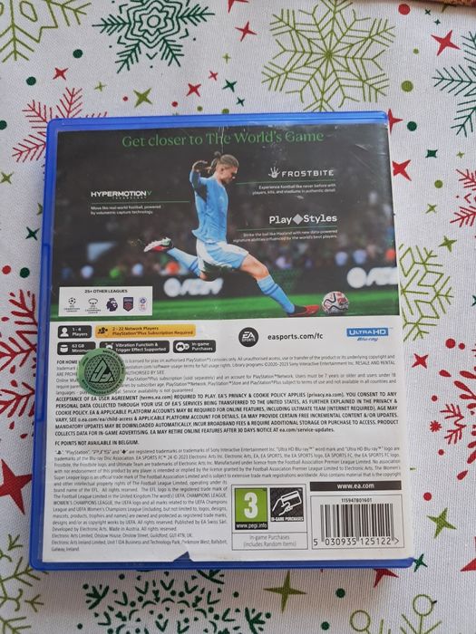 Диск фифа 24 на пс5 в хорошем качестве
