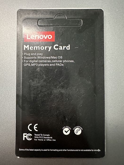 Card SD Lenovo Extreme 512GB A2 V30 drona video foto