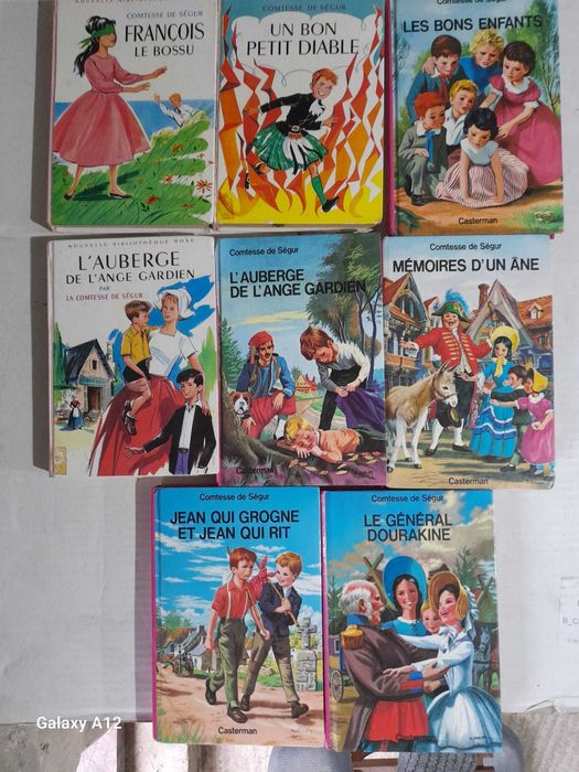 Carti povesti ilustrate, enciclopedii tineret , romane, limba franceza