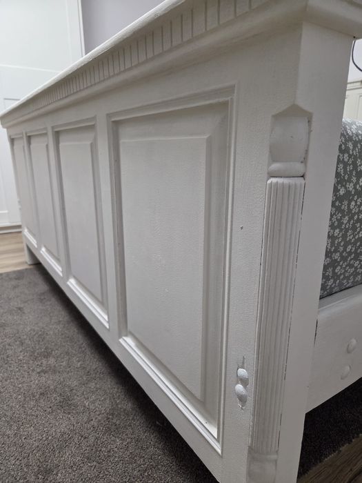 Pat matrimonial lemn masiv