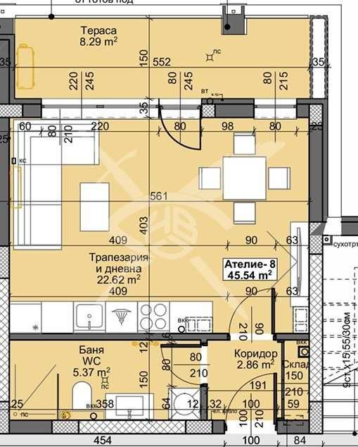 Ателие в кв. Остромила 803-23694