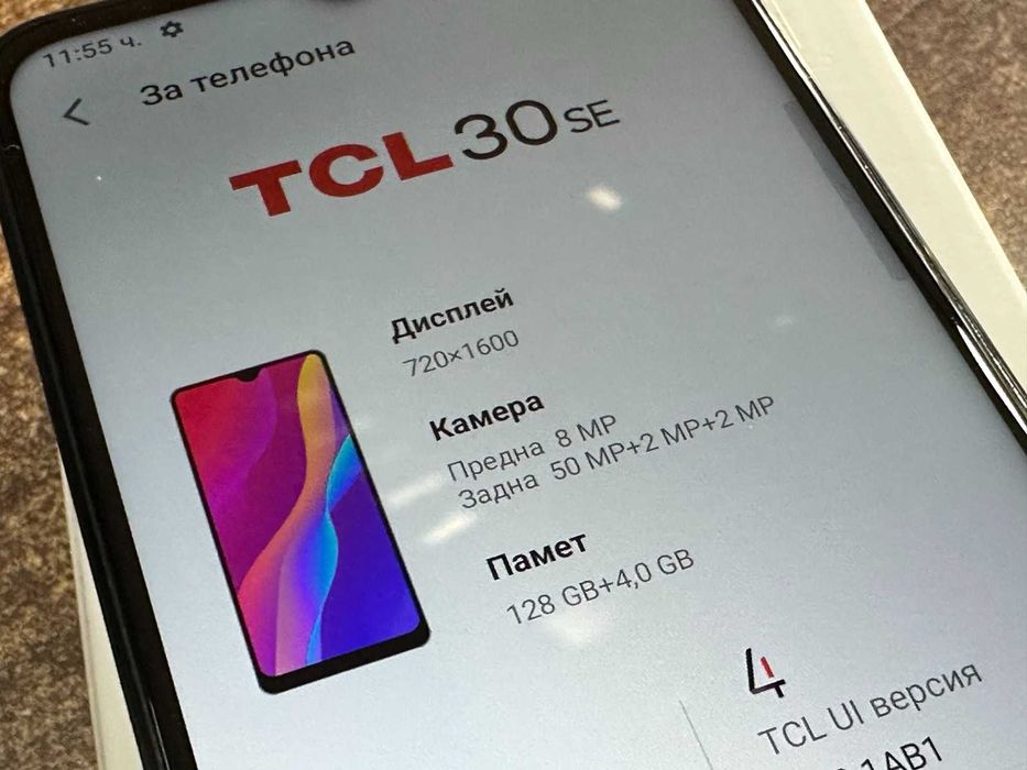 TCL 30 se 128gb 4gb Ram
