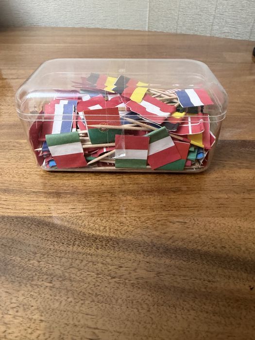 Флажки большая коробка