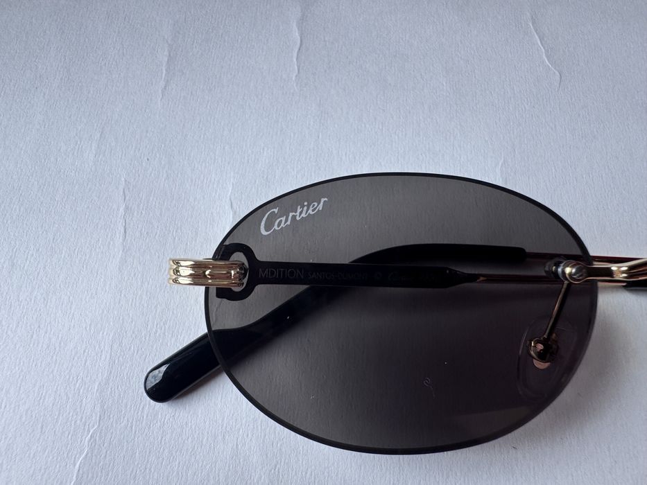 Ochelari de soare Cartier Oval-Rimless CT0579S 145, Noi