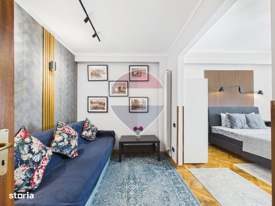2 Camere tip studio | Piata Victoriei | centrala proprie | modern