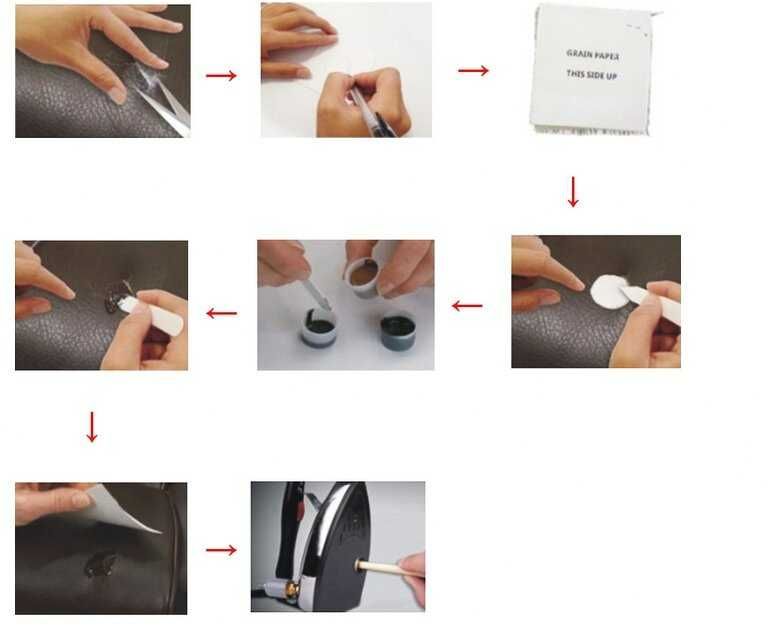 Ремонтен комплект за кожа Visbella