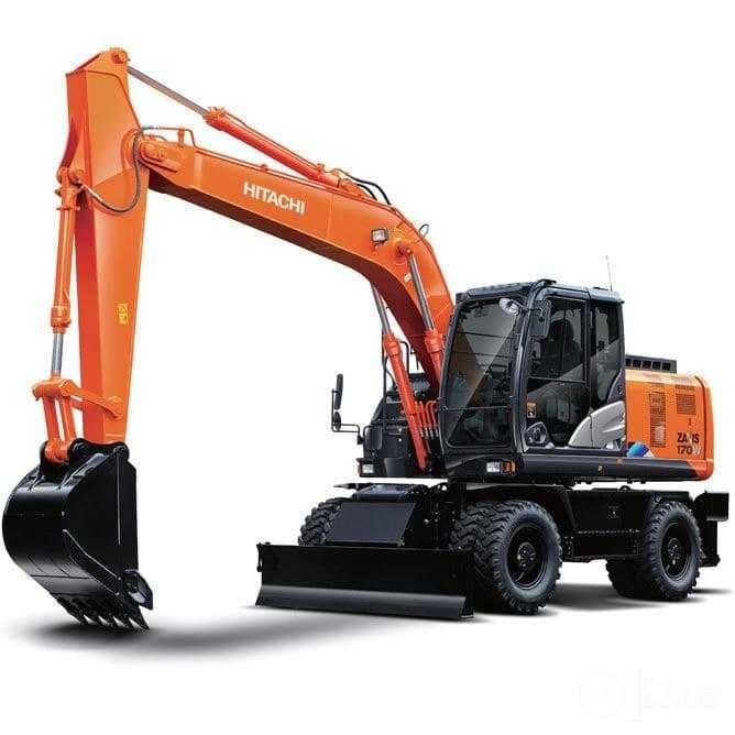 Колесный экскаватор Hitachi ZX170W-5A