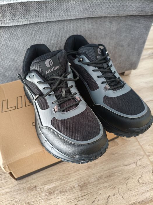Pantofi sport / hiking bărbați FitVille extra wide – noi, cu defect 44.5