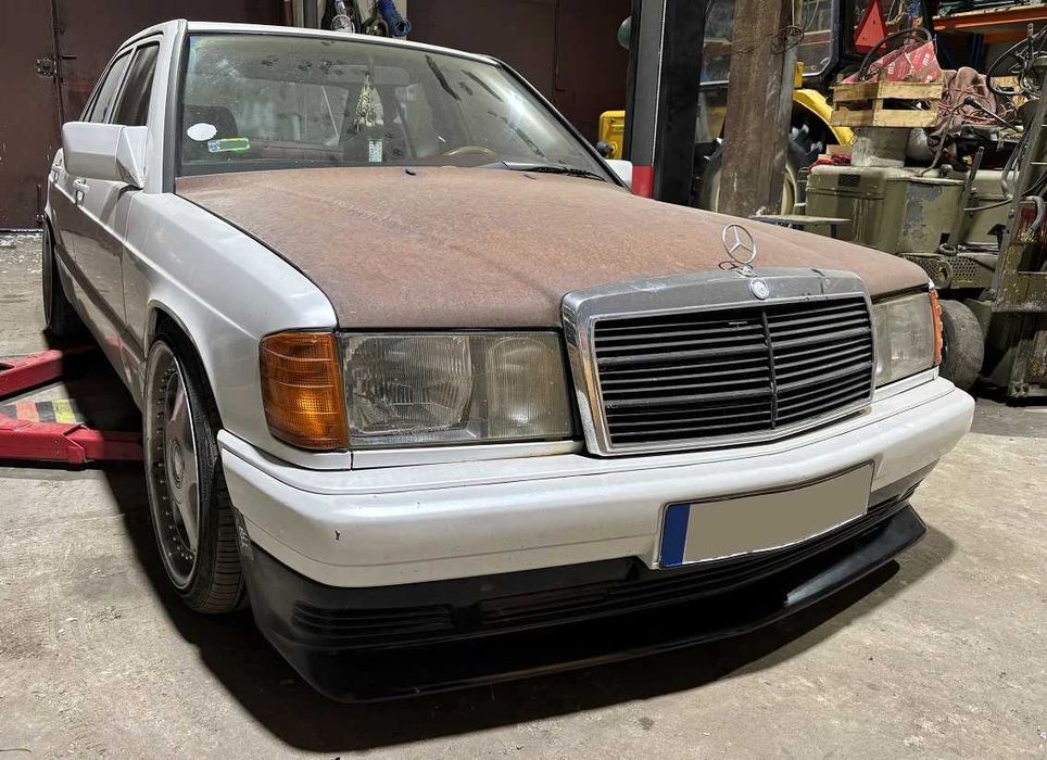 Prelungire bara fata fusta spoiler lip MERCEDES W201 190 FACELIFT
