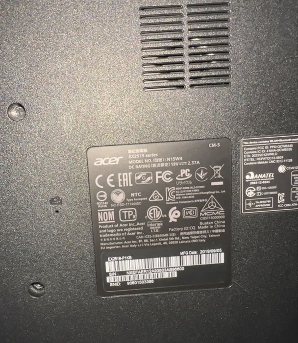 Продам ноутбук Acer