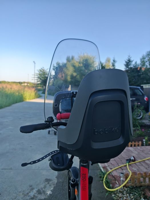 Scaun bicicletă gri Bobike Go Mini