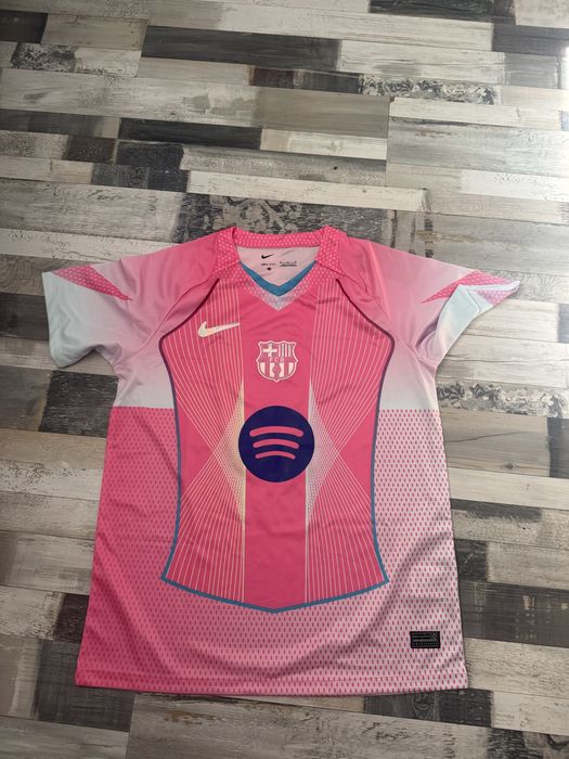 Tricou fc barcelona roz
